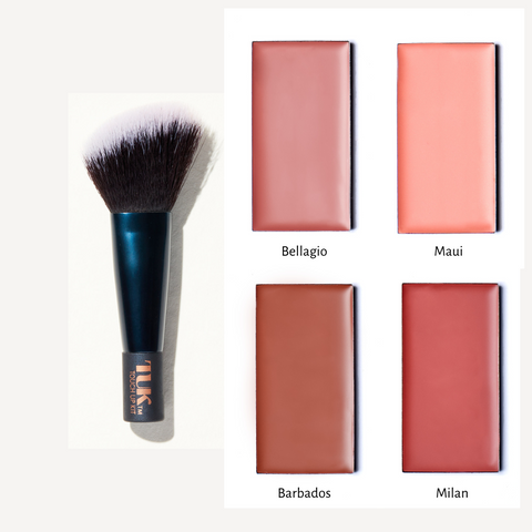 Multi-Cream and Blush Brush Sample Set